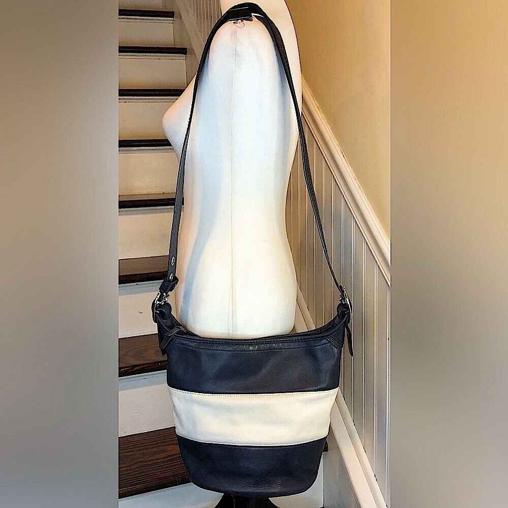 COACH Vintage Legacy Rugby Duffle Feeder Bag - Picture 5 of 17